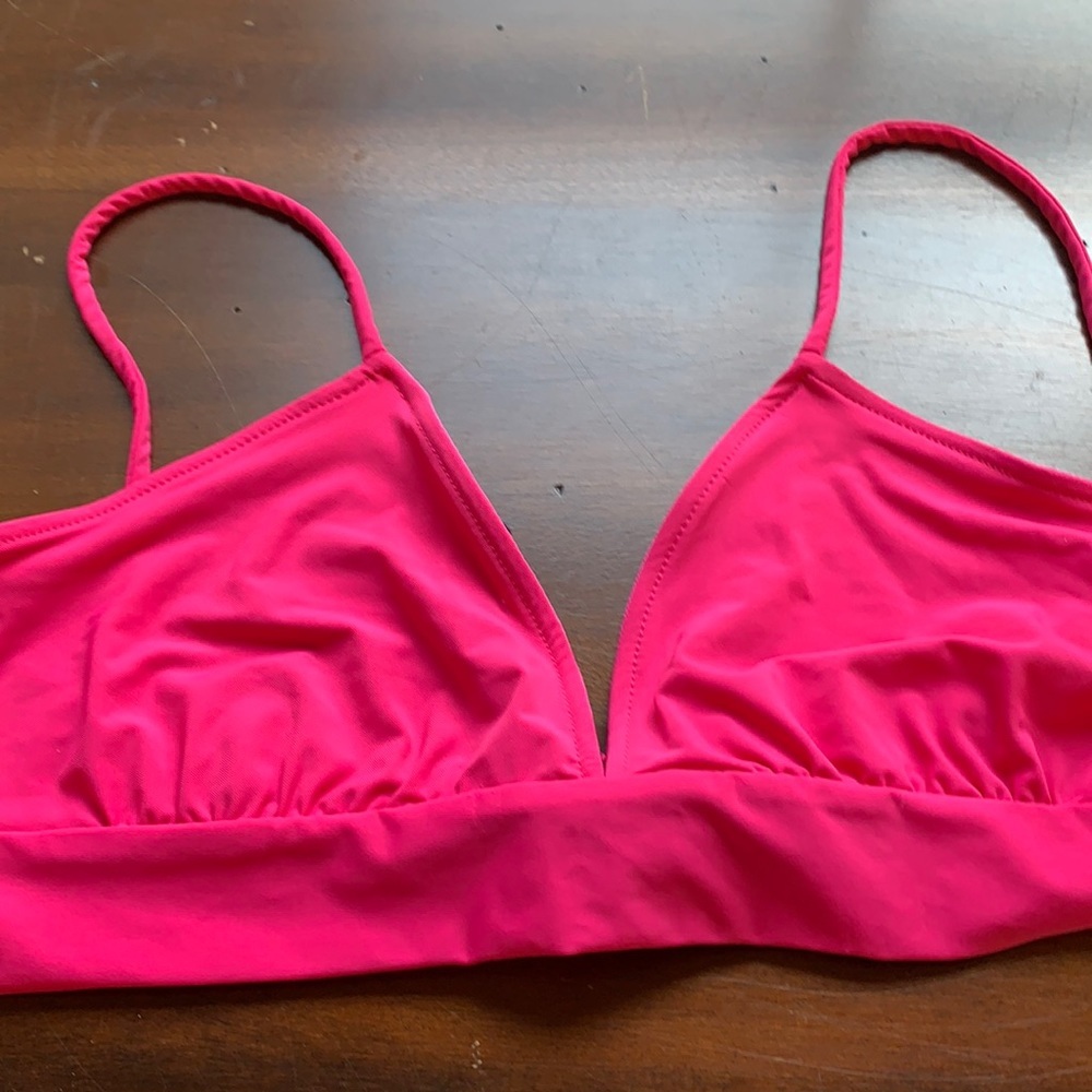 NWT Rachel Pally Curacao Bikini Top in Rosette S
